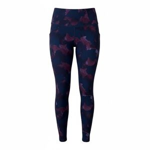 All in Motion Navy and Burgundy Leggings